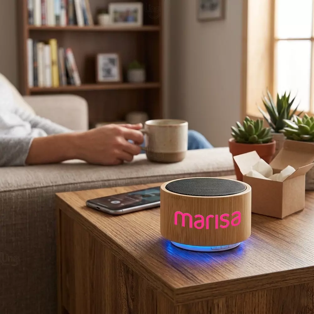 Caixa de Som Bluetooth com Microfone Personalizada 
