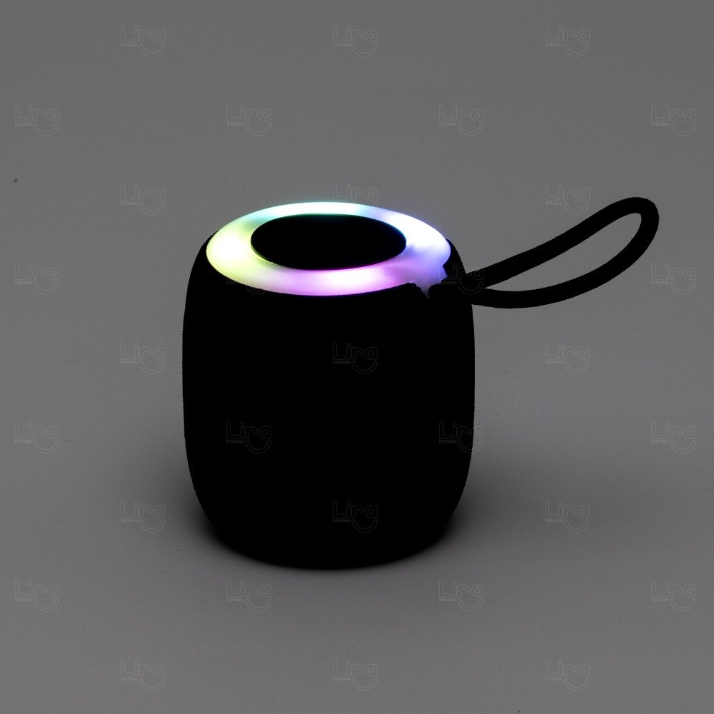 Caixa de Som Bluetooth com Luzes RGB Personalizada 