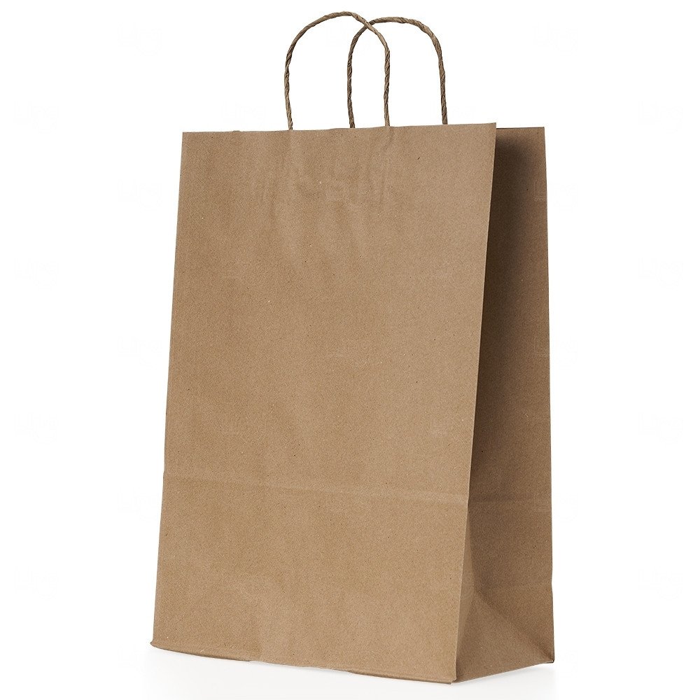 Sacola Kraft Grande Personalizada - 40 x 29,5 cm 