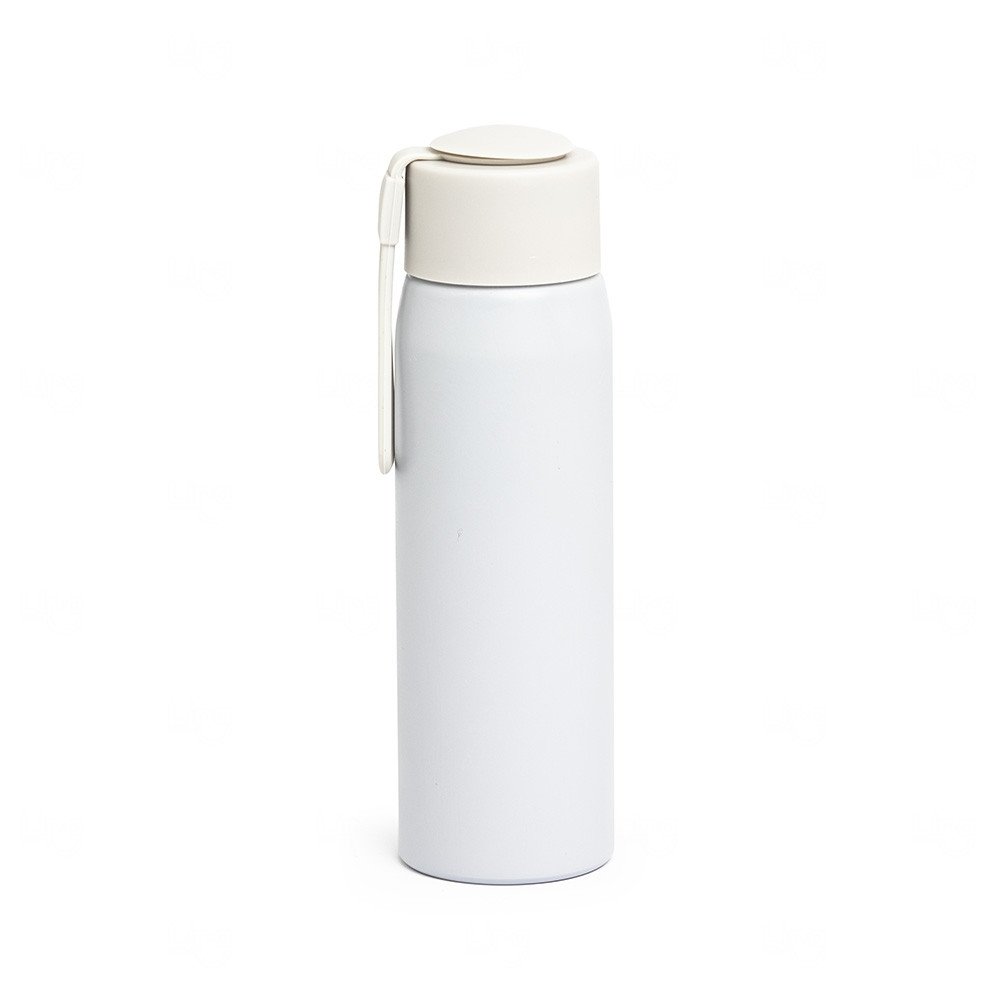 Garrafa de Alumínio Personalizada 600ml Cinza