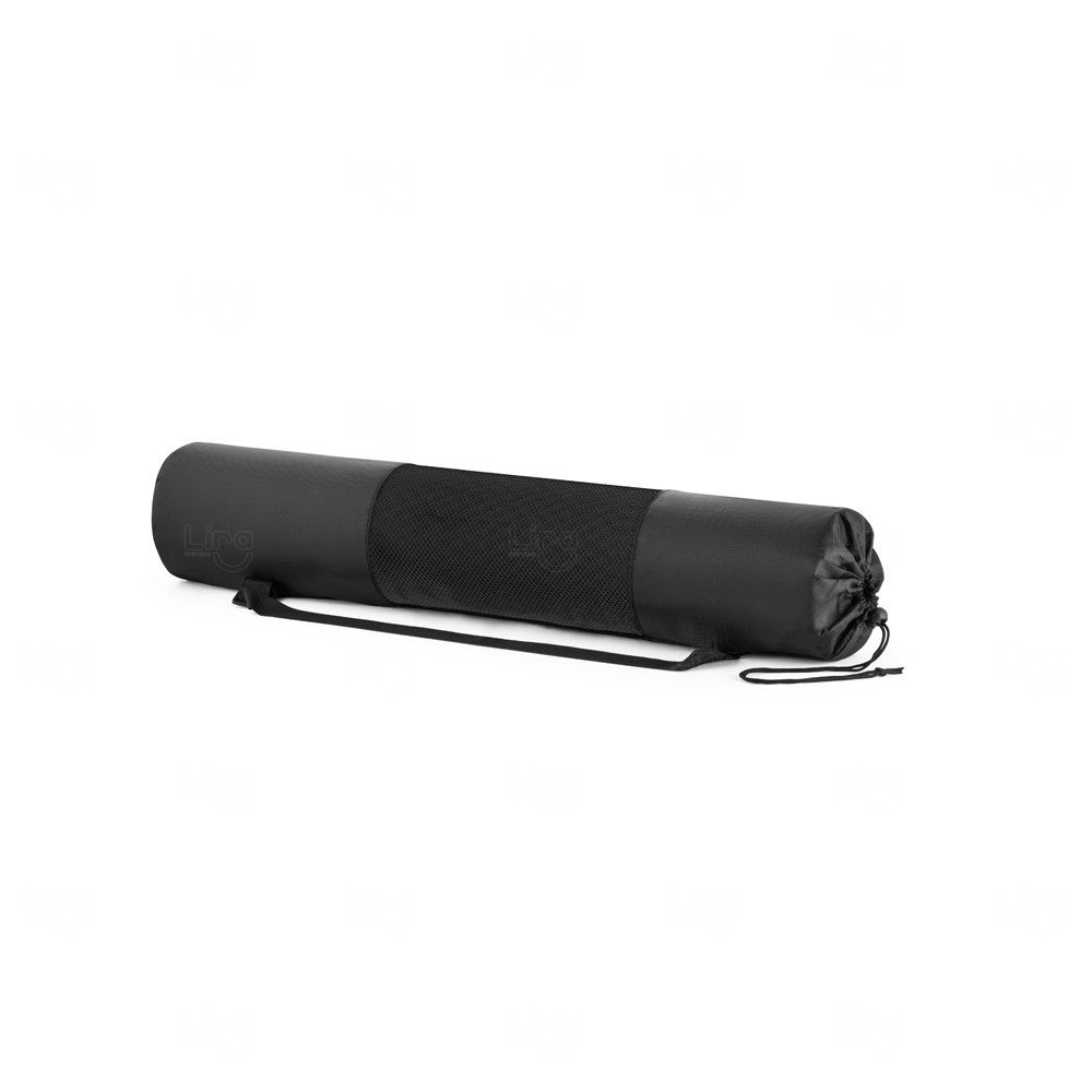 Tapete para Yoga e Pilates em EVA Personalizado Preto