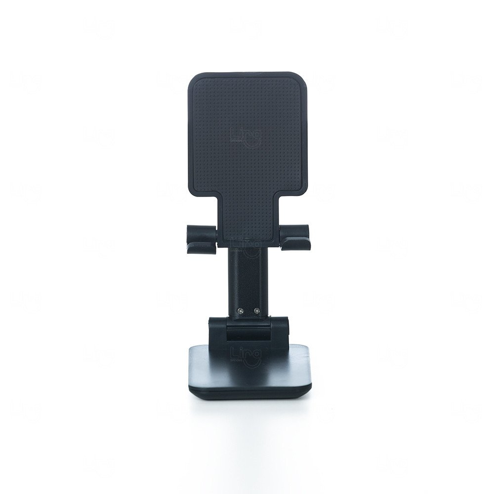 Suporte Retrátil para Celular e Tablet Personalizado Preto