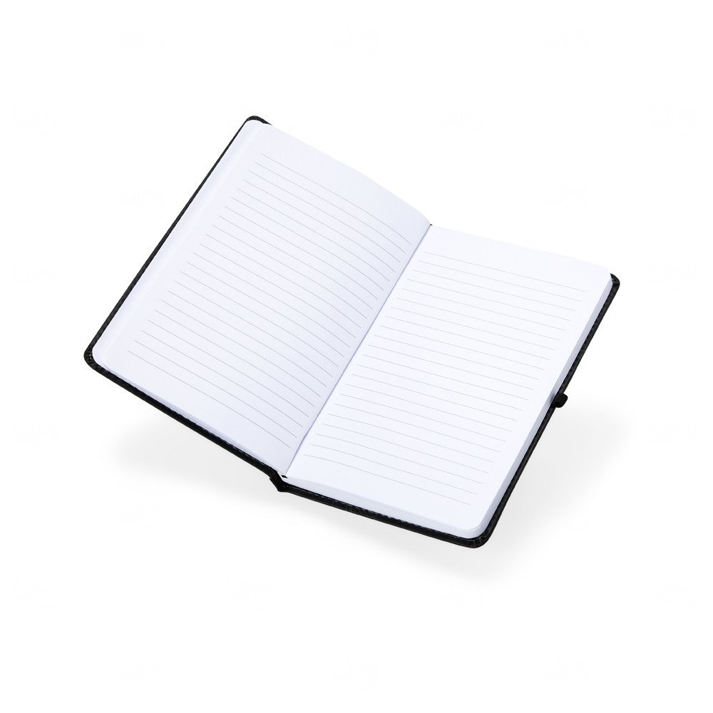 Caderneta em Couro Sintético Personalizada - 21,2 x 14 cm 