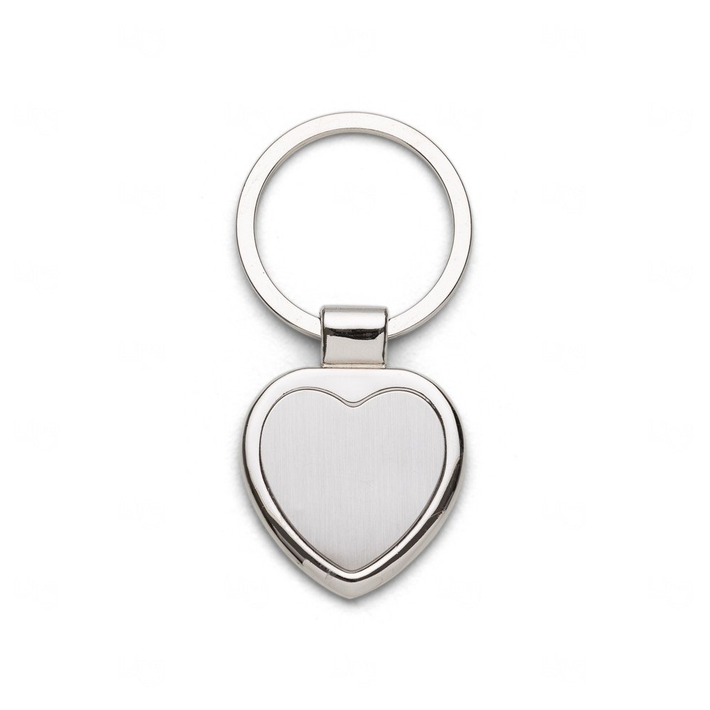 Chaveiro Coração de Metal Personalizado Metal