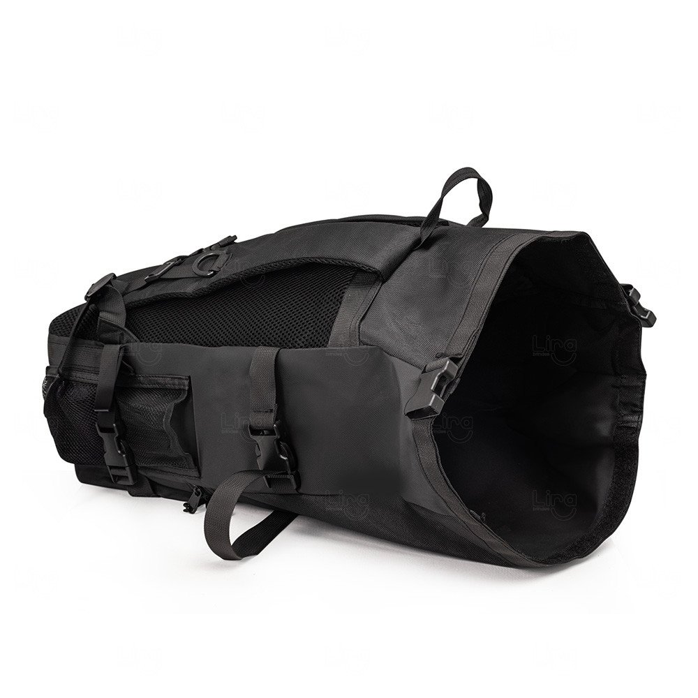 Mochila Couro Sintético 34 Litros Impermeável Personalizada 