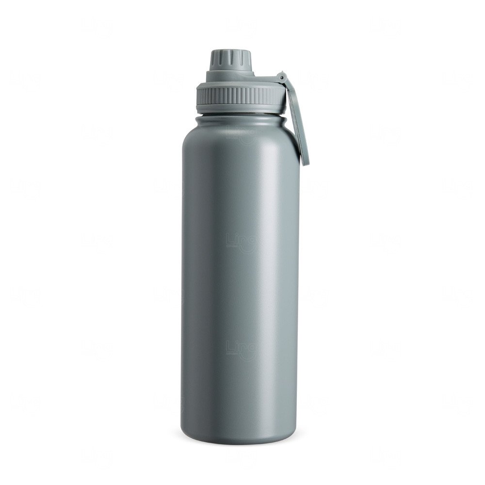 Garrafa Térmica Inox c/ Suporte para Celular Personalizada - 1,2L 