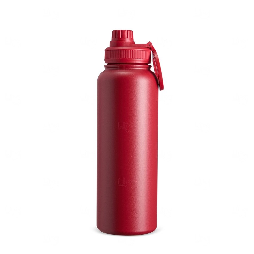 Garrafa Térmica Inox c/ Suporte para Celular Personalizada - 1,2L 