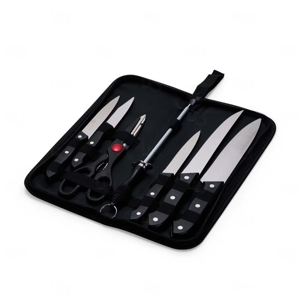Kit Churrasco Personalizado - 7Pçs 