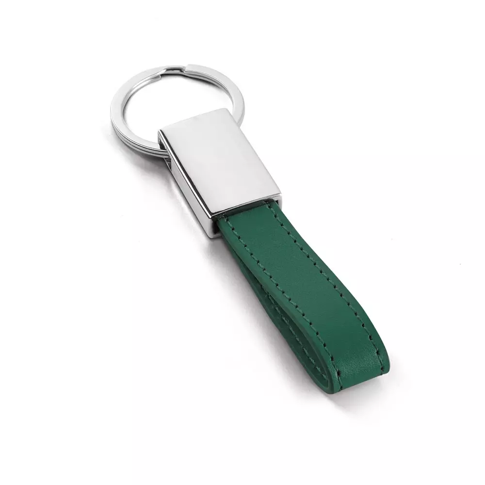 Chaveiro Metal e Couro Sintético Personalizado 